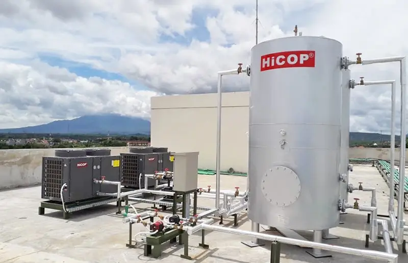 Heatpump Water Heater: Solusi Pemanas Air Efisien untuk Bangunan Komersial